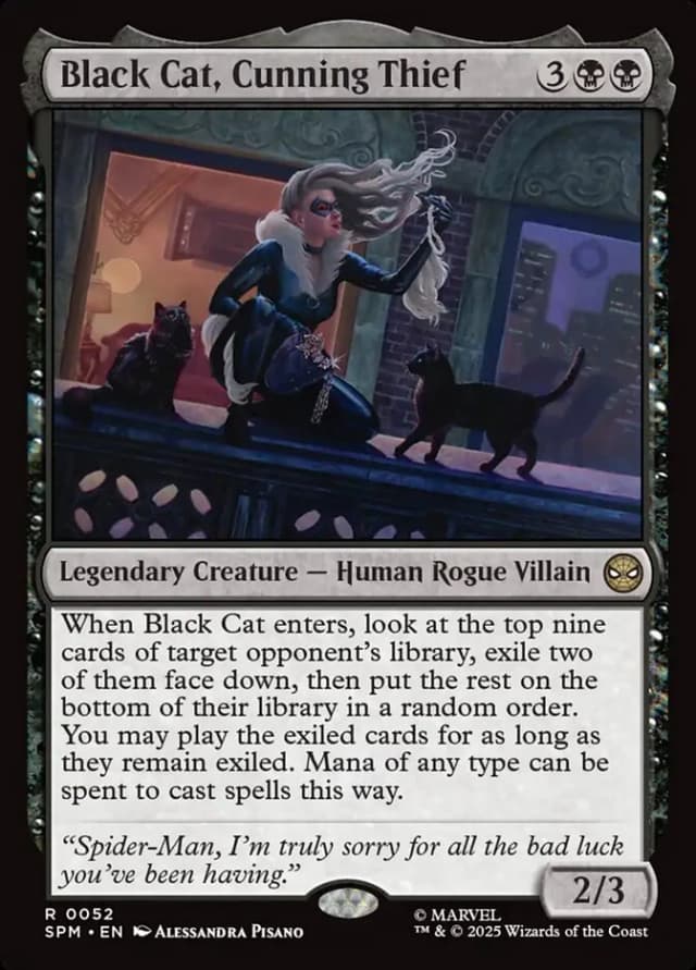 Black Cat, Cunning Thief image