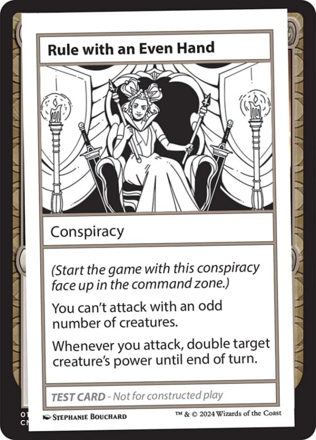 Rule with an Even Hand image