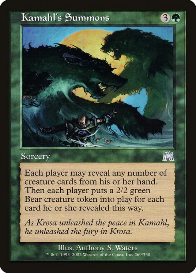 Kamahl's Summons image