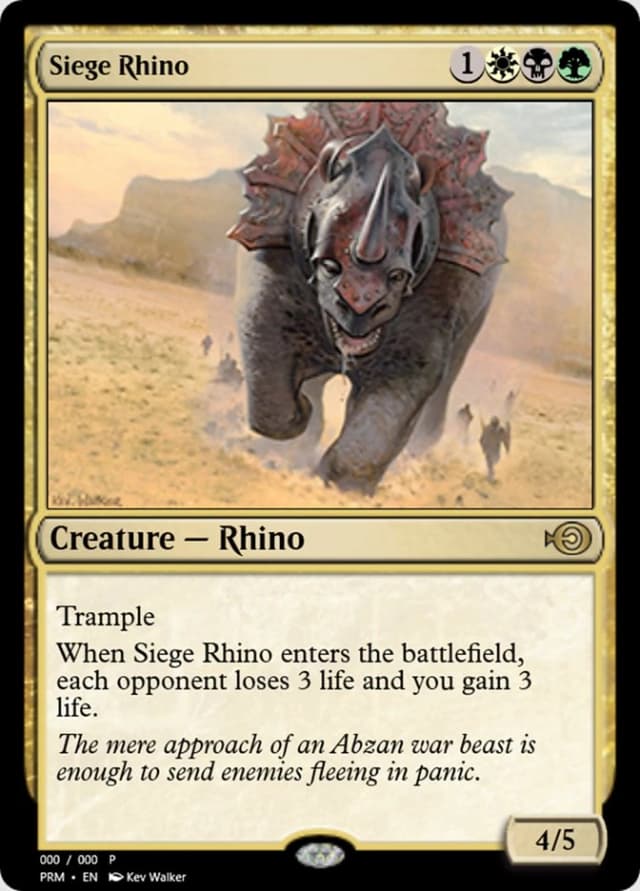 Siege Rhino image