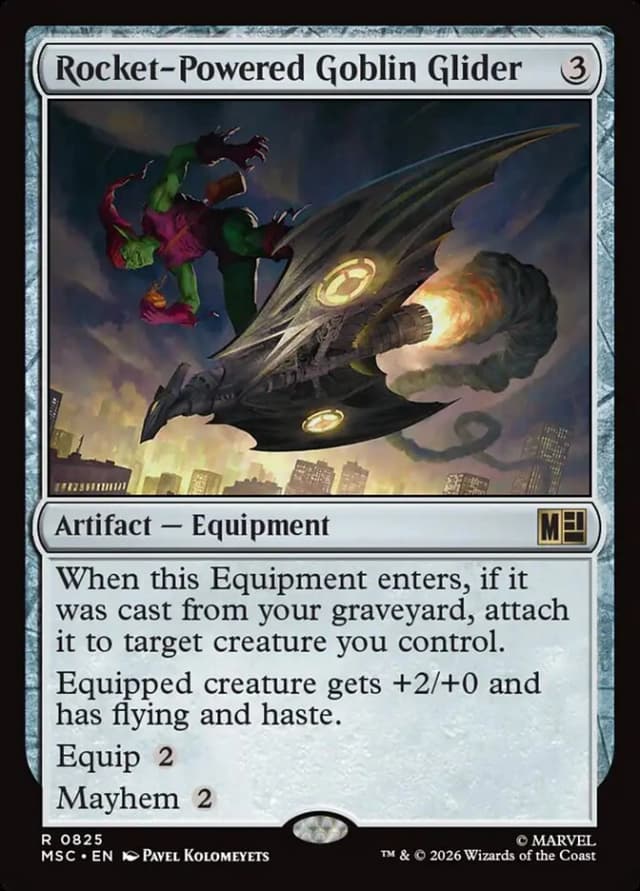 Rocket-Powered Goblin Glider image