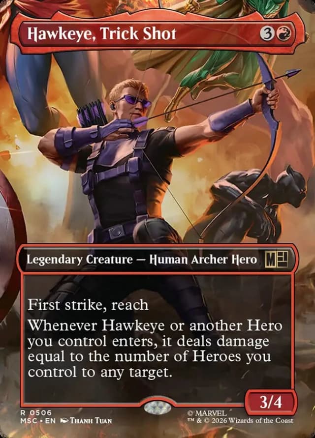 Hawkeye, Trick Shot image