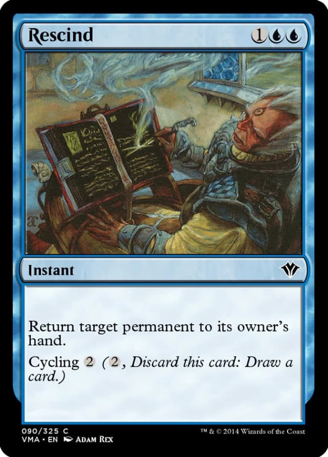 Rescind image