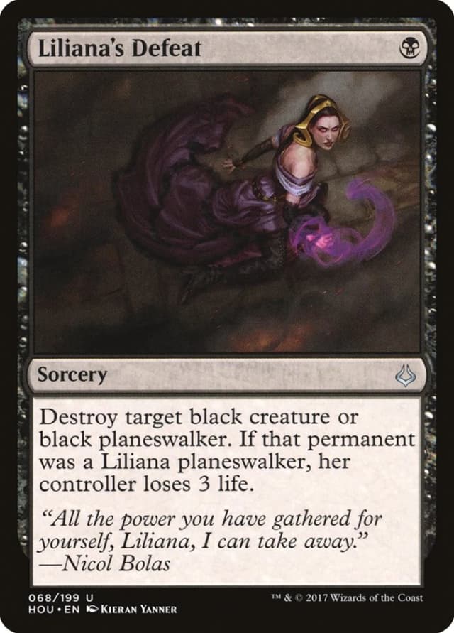 Liliana's Defeat image