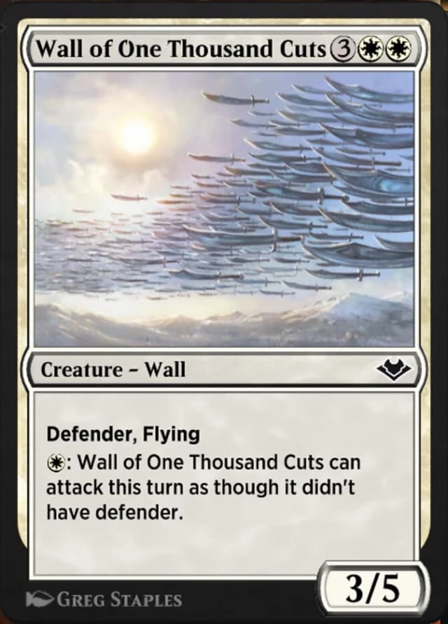Wall of One Thousand Cuts image