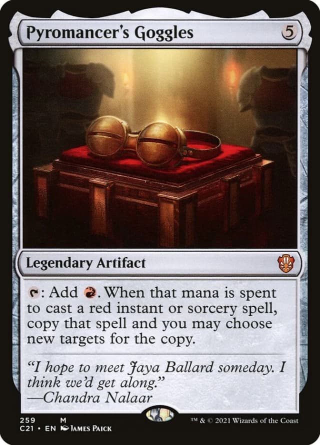 Pyromancer's Goggles image