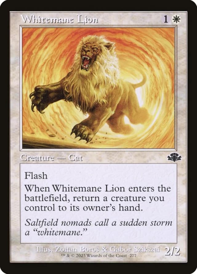 Whitemane Lion image
