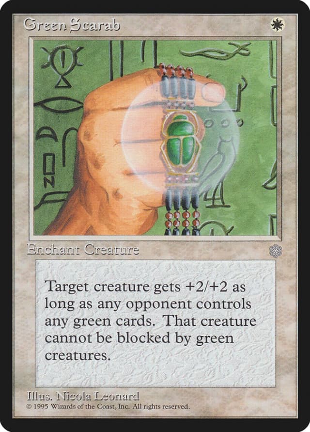 Green Scarab image