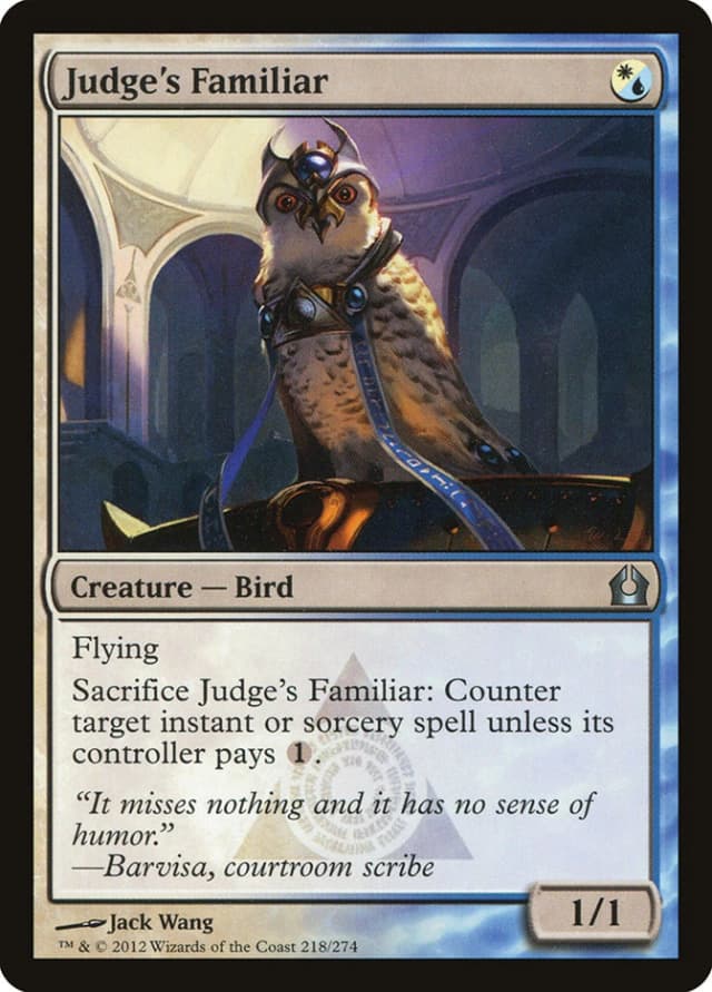 Judge's Familiar image
