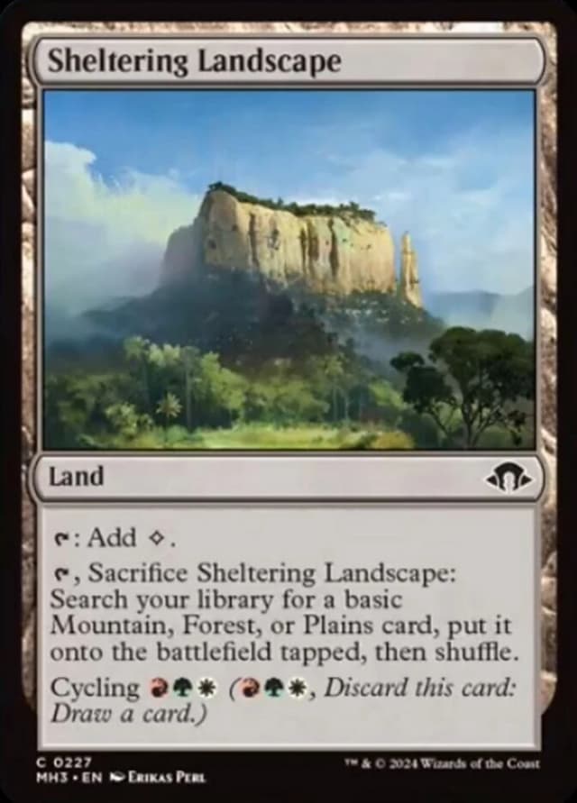 Sheltering Landscape image