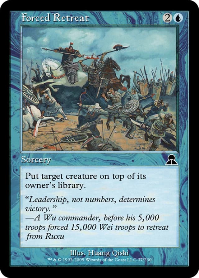 Forced Retreat image