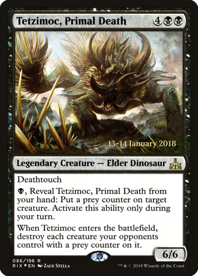 Tetzimoc, Primal Death image