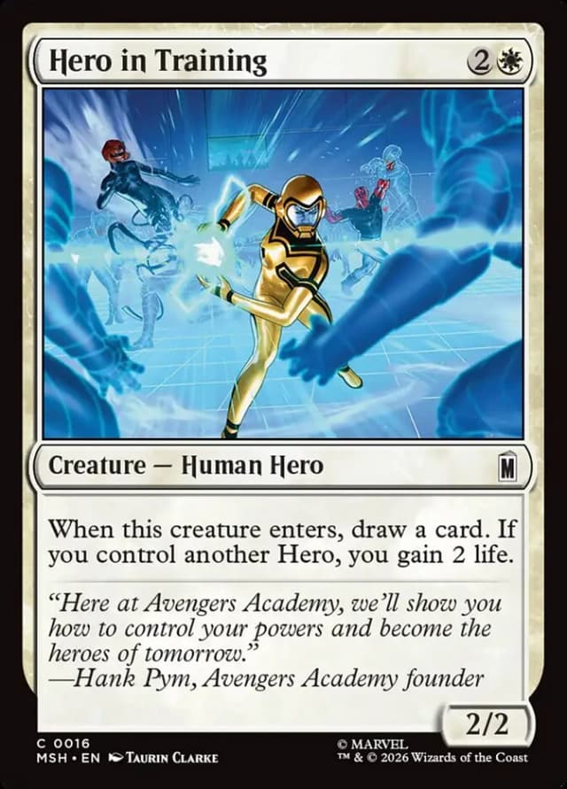 Hero in Training image