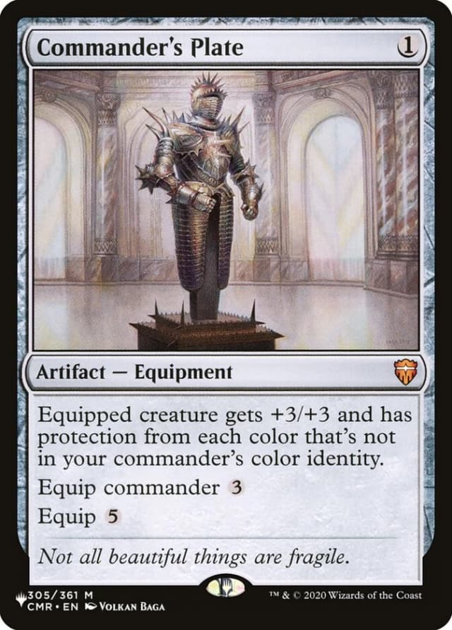 Commander's Plate image