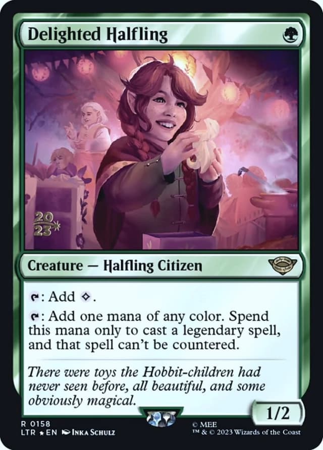Delighted Halfling image