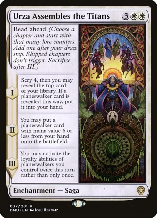 Urza Assembles the Titans image
