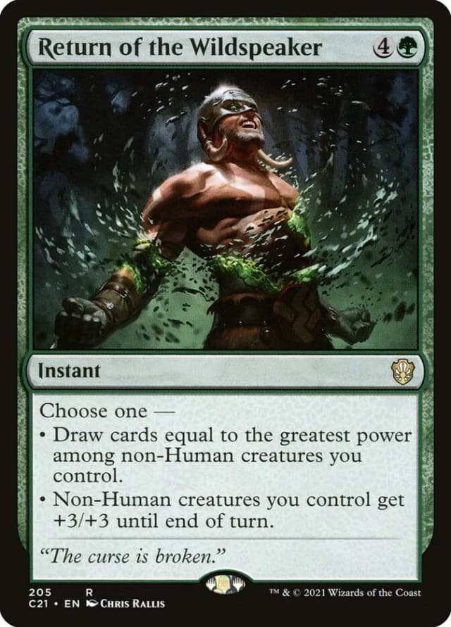 Return of the Wildspeaker image