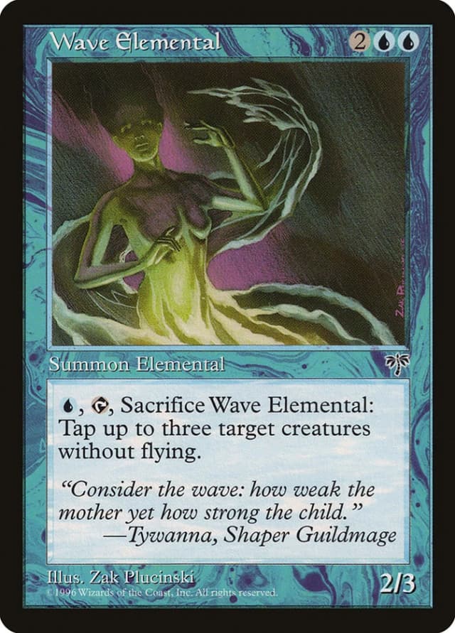 Wave Elemental image