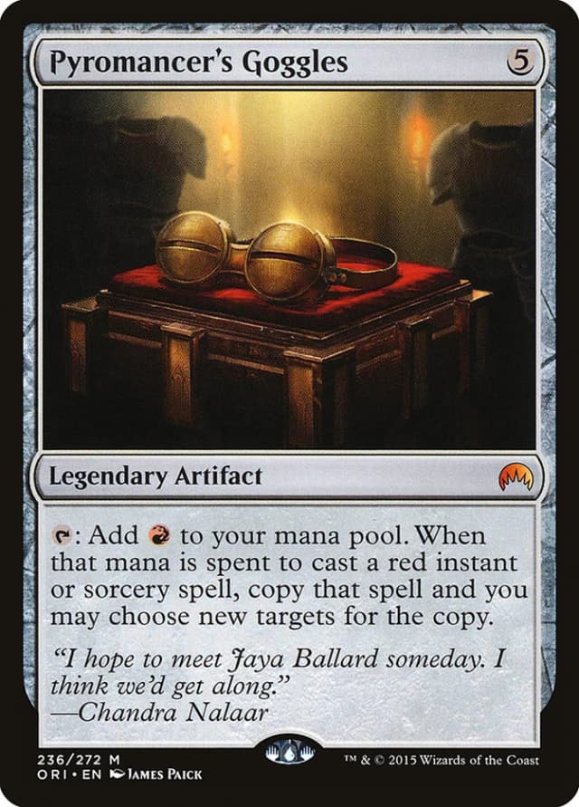 Pyromancer's Goggles image