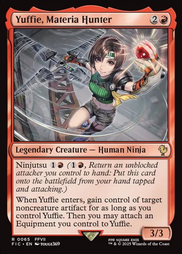 Yuffie, Materia Hunter image