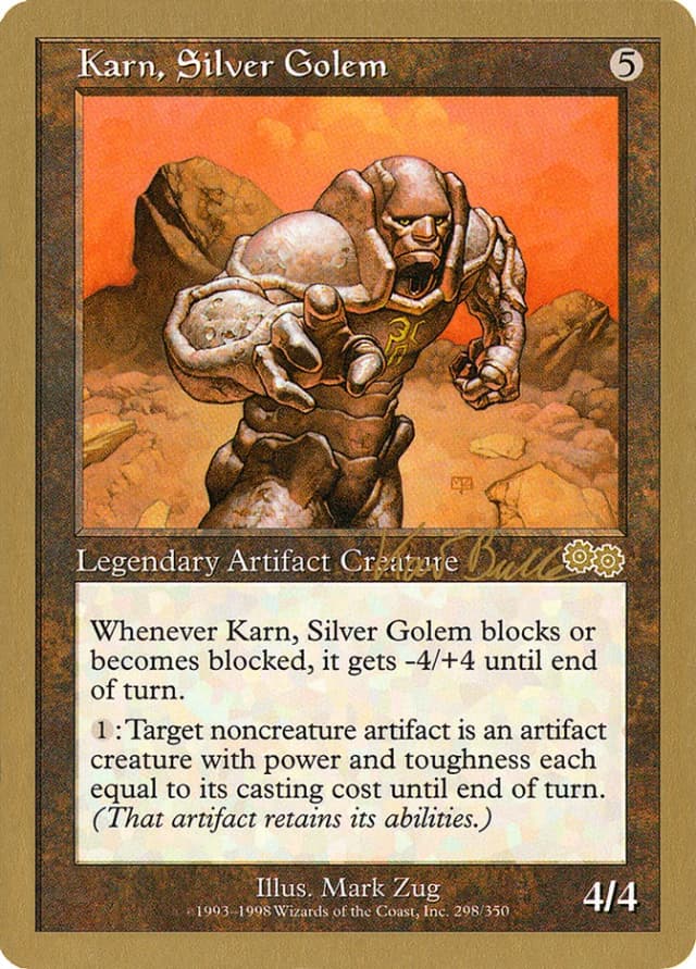 Karn, Silver Golem image