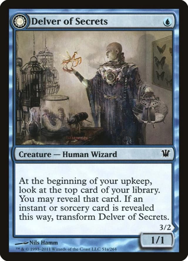 Delver of Secrets // Insectile Aberration image