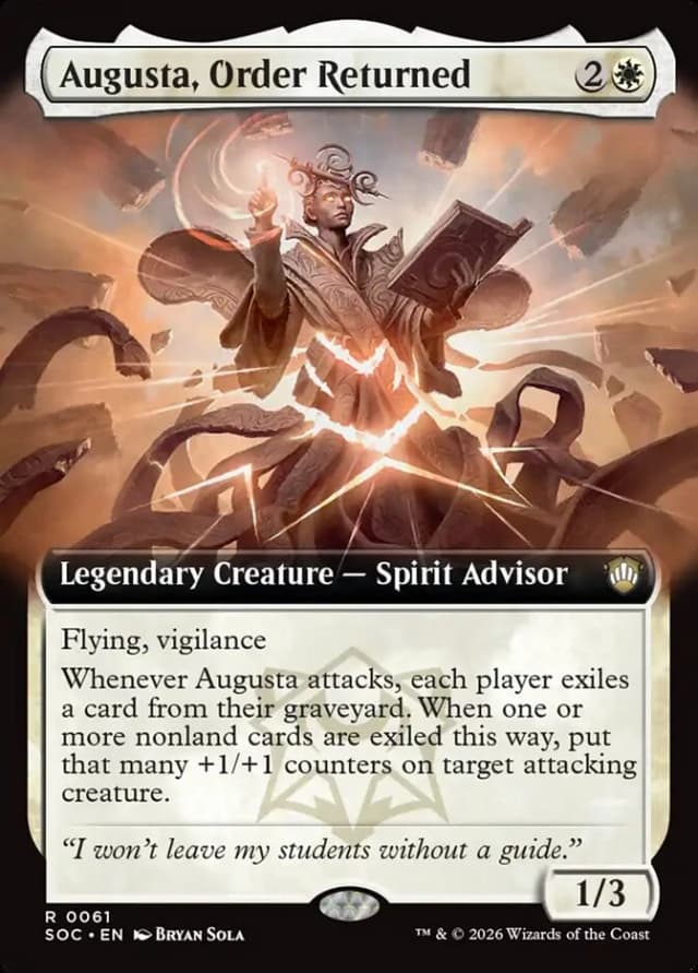 Augusta, Order Returned image