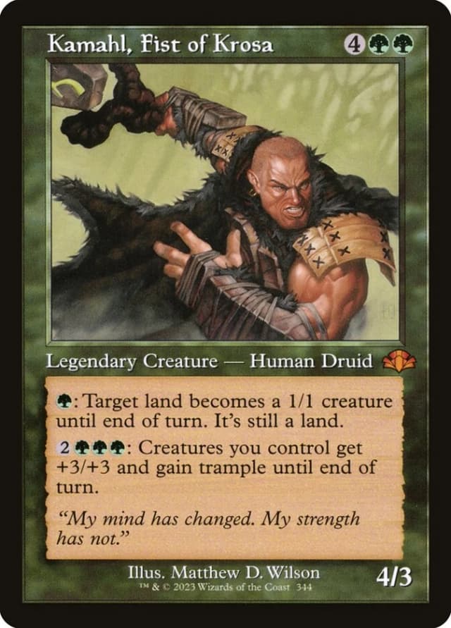Kamahl, Fist of Krosa image