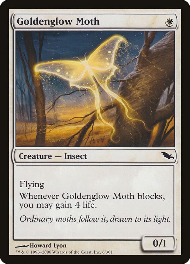 Goldenglow Moth image
