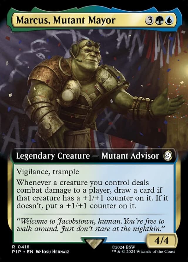 Marcus, Mutant Mayor image
