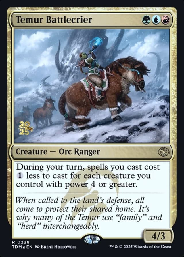 Temur Battlecrier image