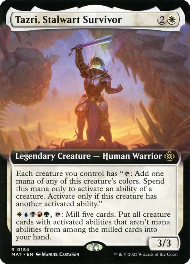 Tazri, Stalwart Survivor image