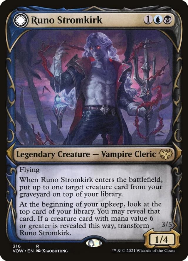Runo Stromkirk // Krothuss, Lord of the Deep image