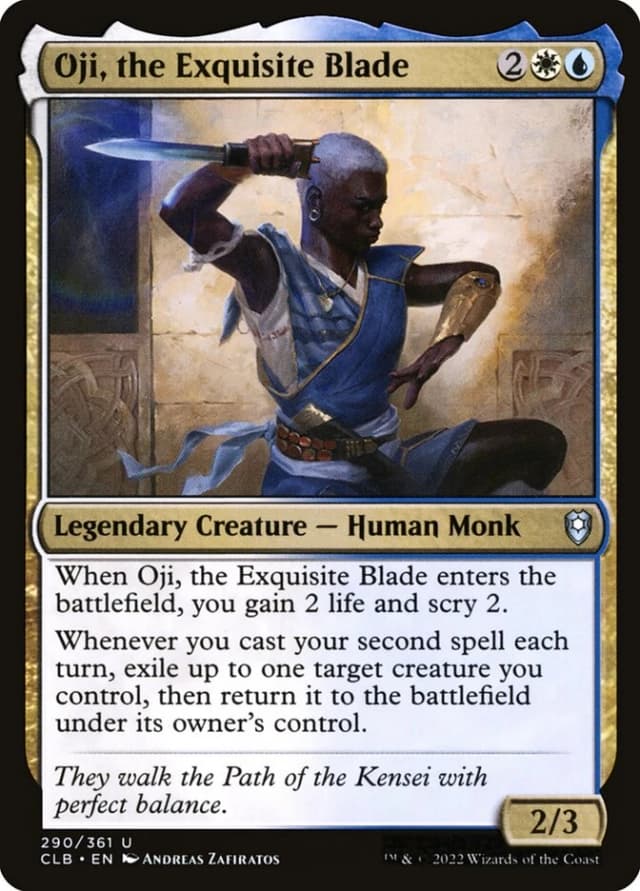 Oji, the Exquisite Blade image