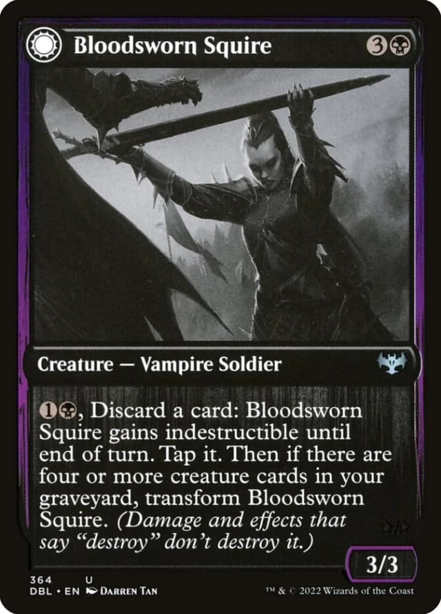 Bloodsworn Squire // Bloodsworn Knight image