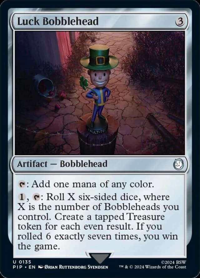 Luck Bobblehead image