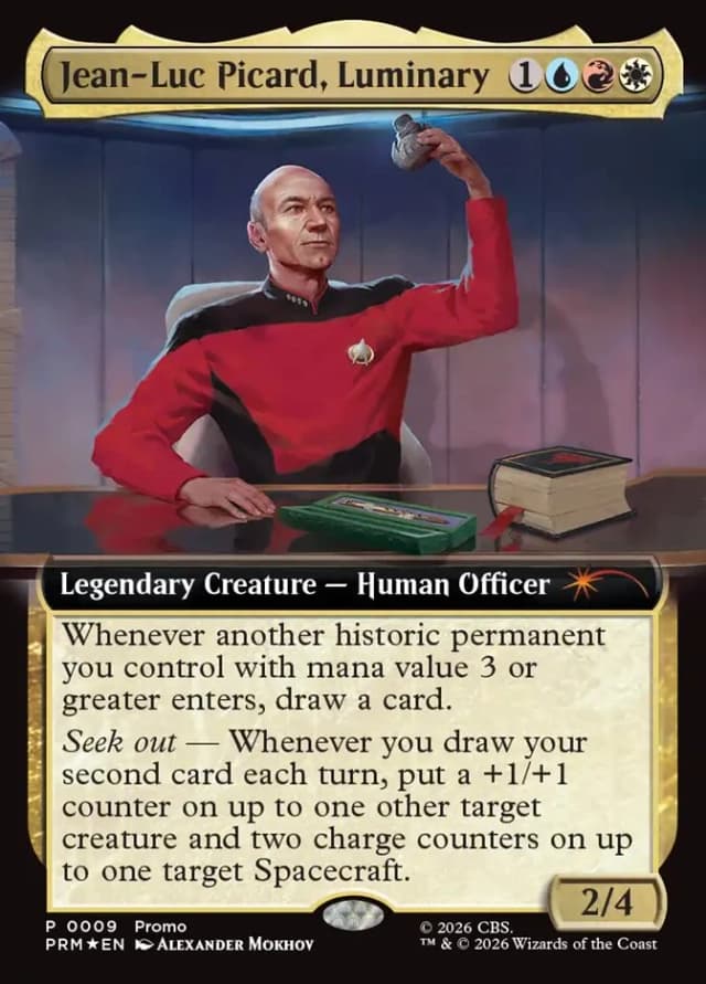 Jean-Luc Picard, Luminary image