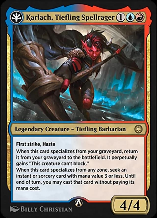 Karlach, Tiefling Spellrager image