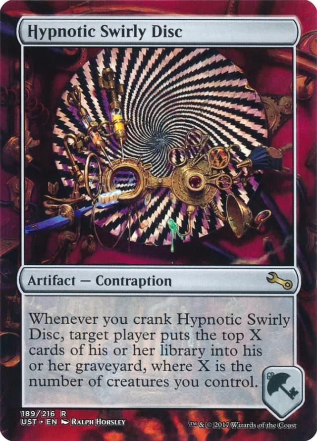 Hypnotic Swirly Disc image