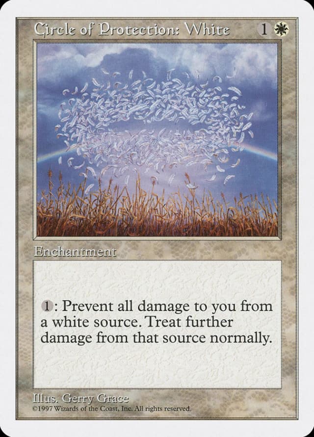 Circle of Protection: White image