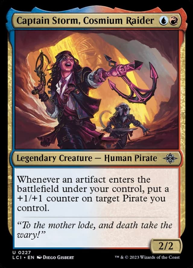 Captain Storm, Cosmium Raider image