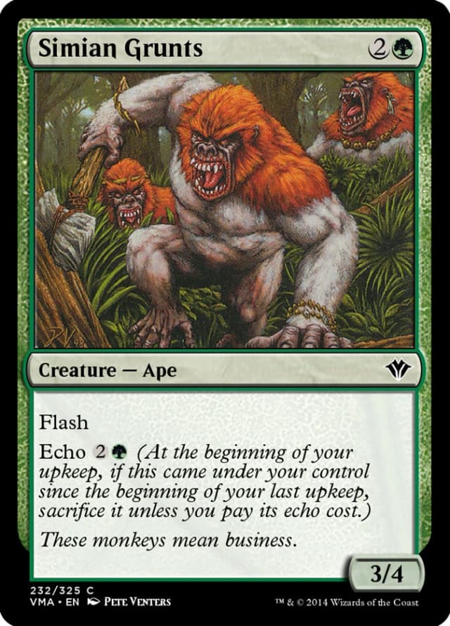 Simian Grunts image