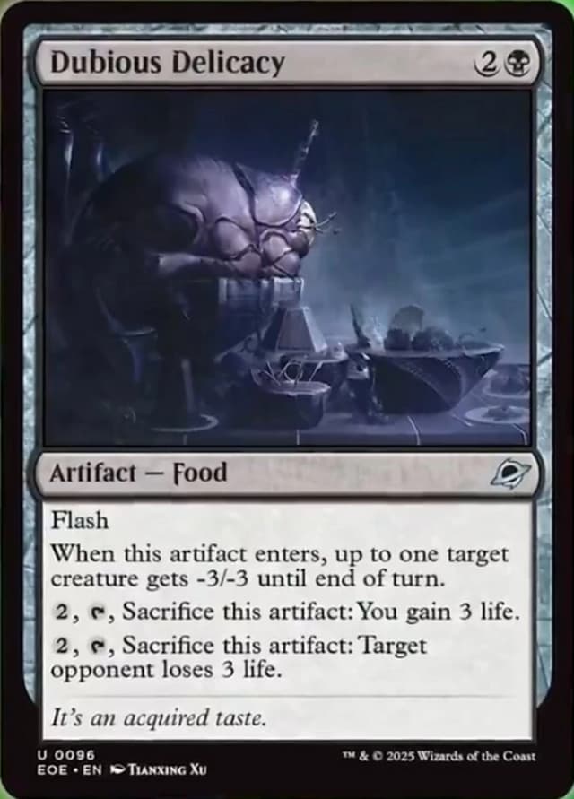 Dubious Delicacy image