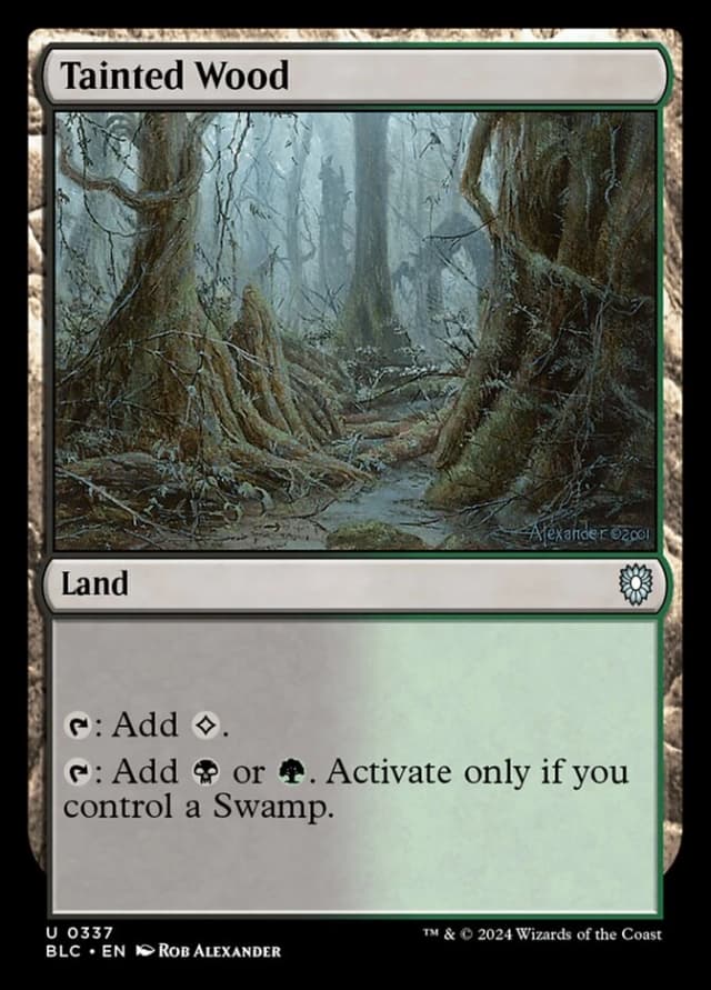 Tainted Wood image