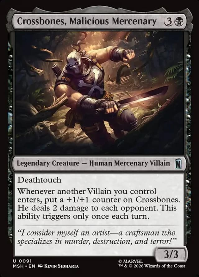 Crossbones, Malicious Mercenary image