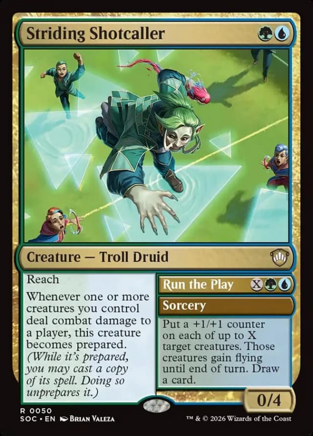 Striding Shotcaller // Run the Play image