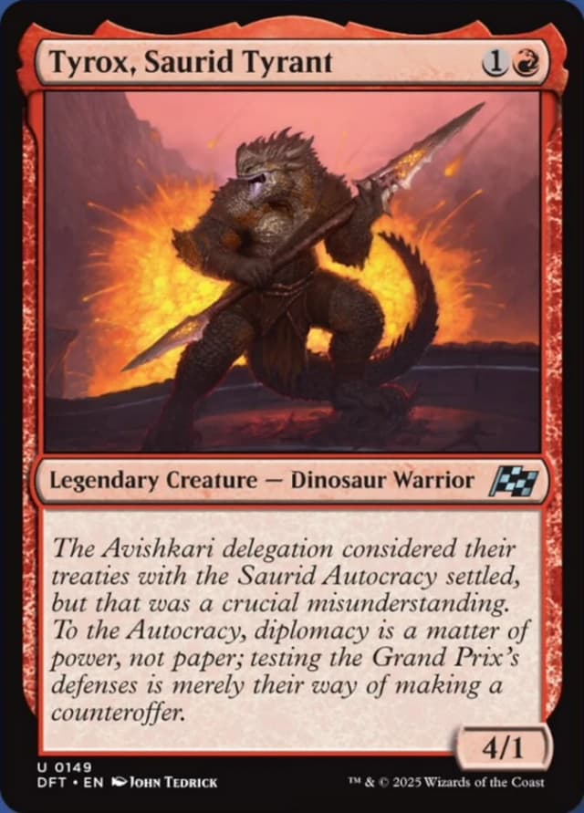 Tyrox, Saurid Tyrant image