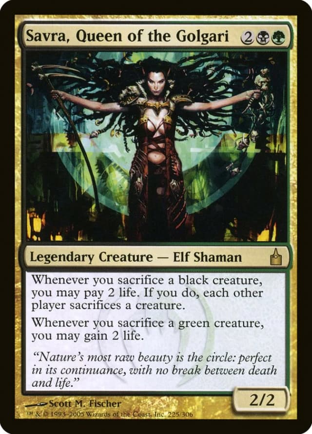 Savra, Queen of the Golgari image