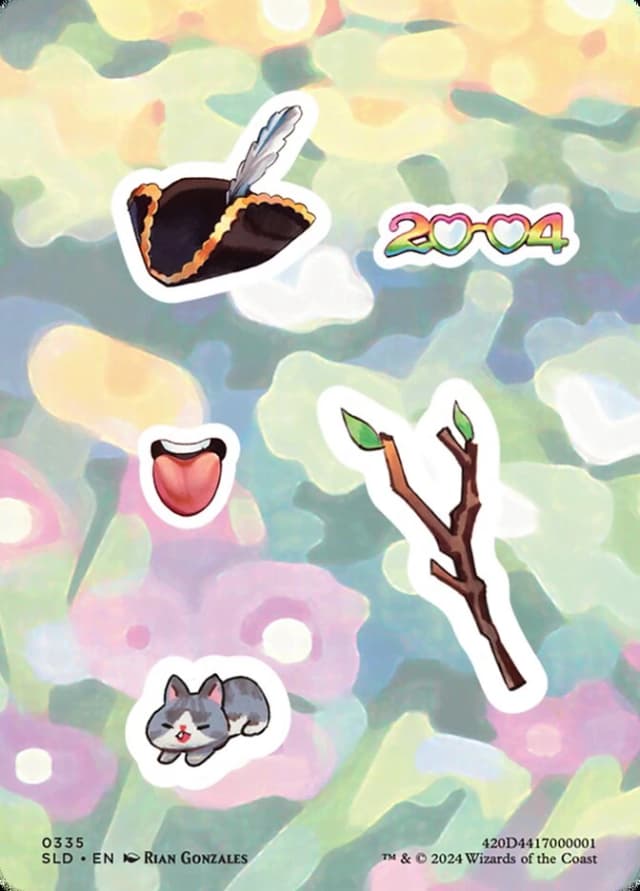 Sticker sheet image