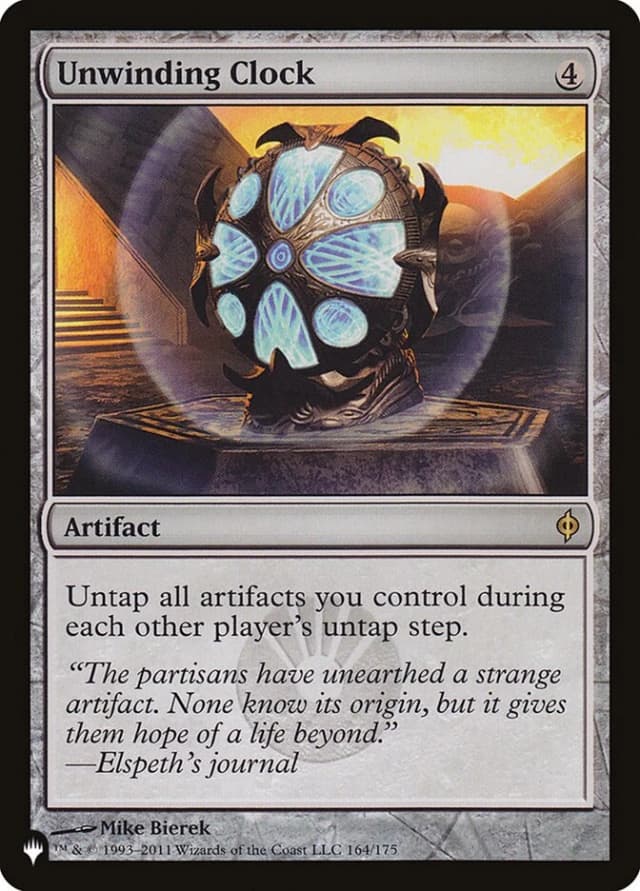 Unwinding Clock image